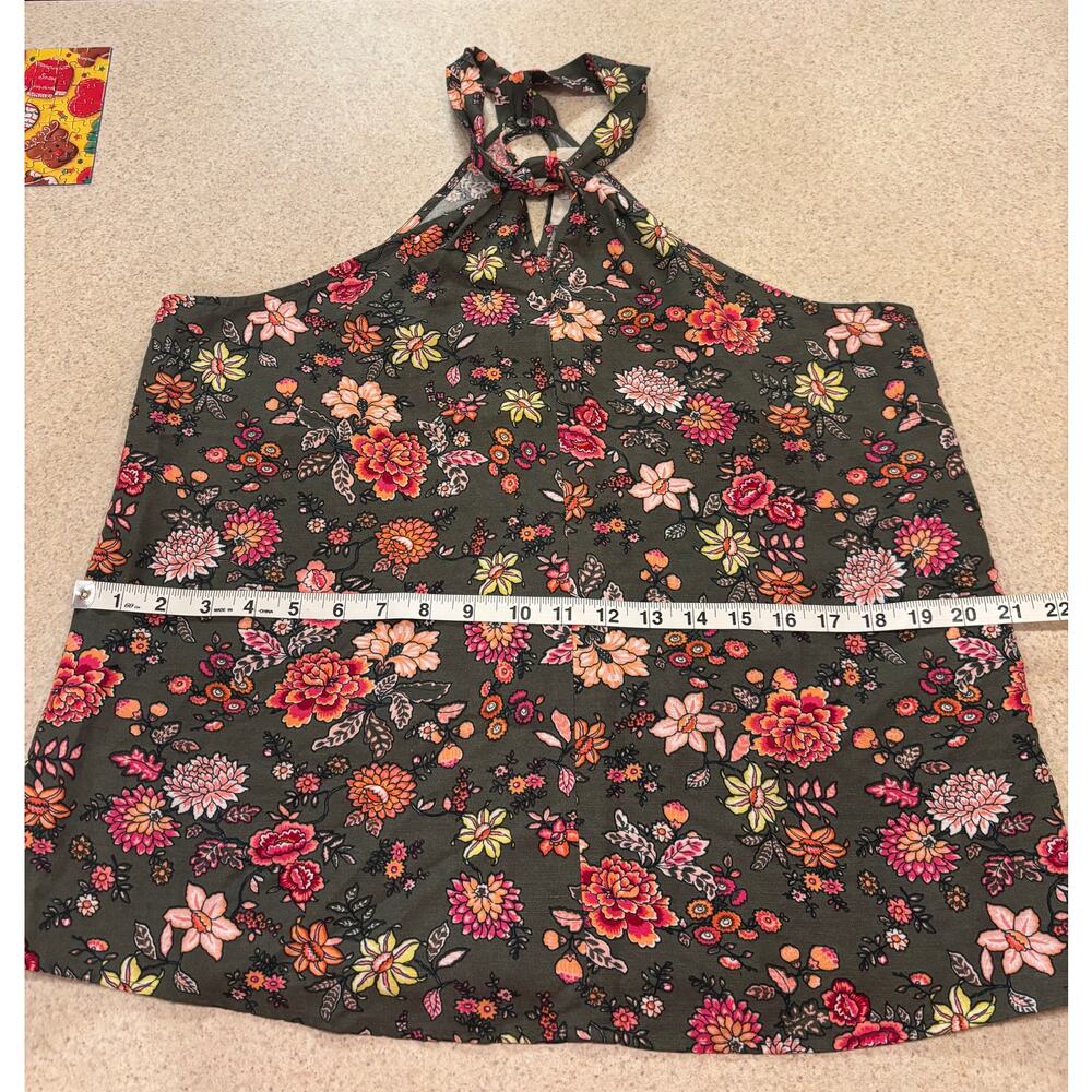 Loft Floral Halter Blouse